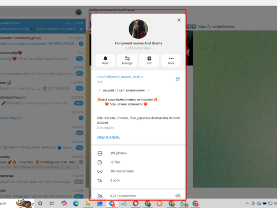 🎬 6K+ Subscriber Telegram Channel For Sale 🔥