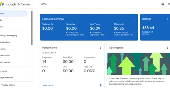Old AdSense Approved Website For Sale